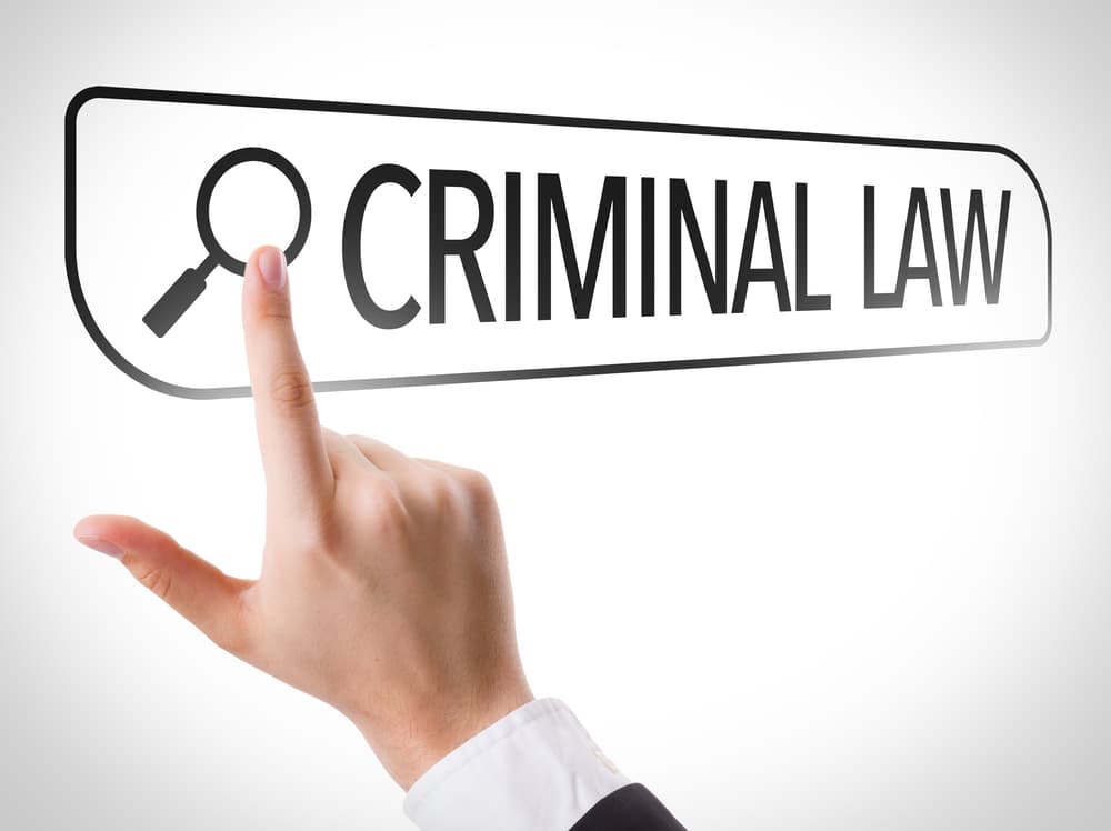 A person searching criminal law attorney